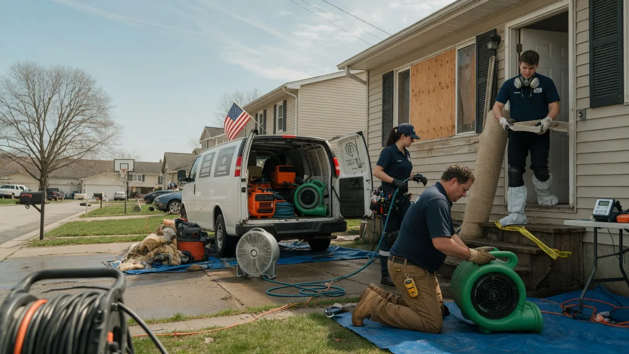Water Damage Restoration in Middlebourne, WV near me
